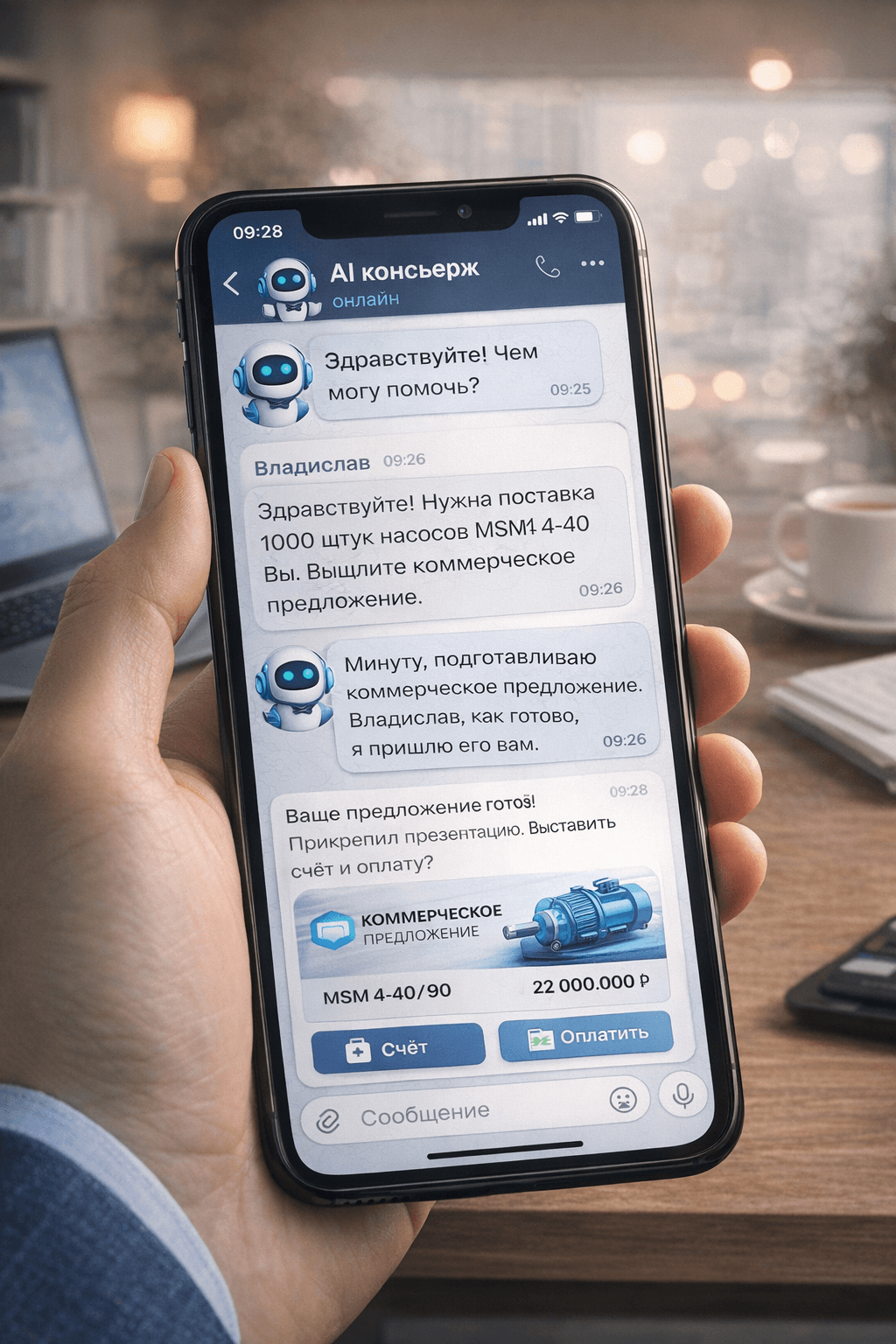 AI-консьерж для обработки заявок
